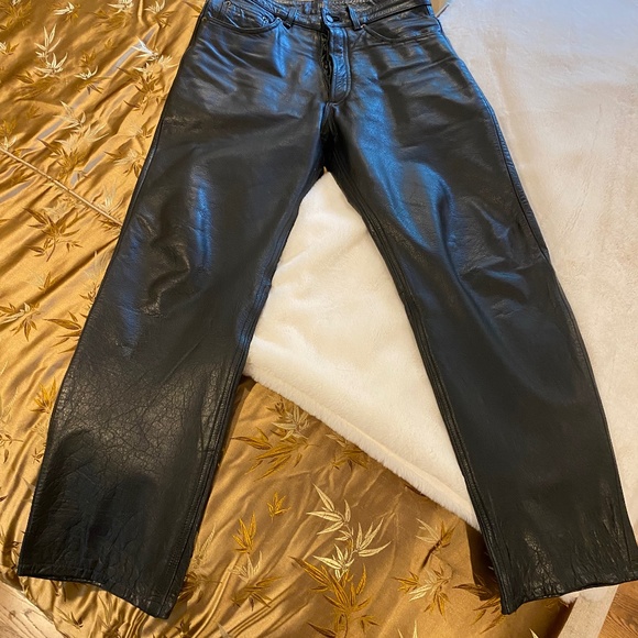 Genuine LEATHER Jeans